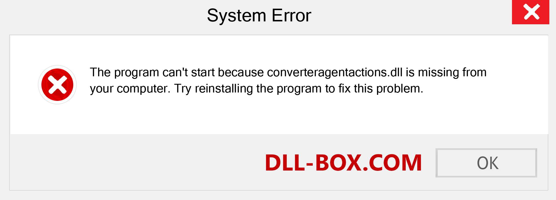  converteragentactions.dll file is missing?. Download for Windows 7, 8, 10 - Fix  converteragentactions dll Missing Error on Windows, photos, images